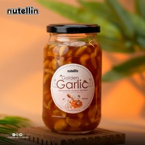 Golden Garlic Fermented Garlic Honey Blend